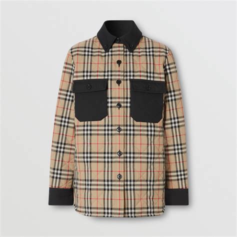 burberry flannel inspo|Check Wool Overshirt in Indigo .